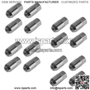 16X Wheel Lug Nut 3/8 for Polaris Sportsman 800 EFi 2005 2006 2007 (For: Polaris Sportsman 800)