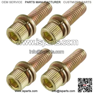 4 Exhaust Manifold Bolts Studs Screw for Polaris Sportsman 800 EFI 2009-2014 (For: Polaris Sportsman 800)