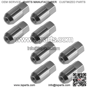 8X Wheel Lug Nut 3/8 for Polaris RZR S 800 EFI 2009 (For: Polaris Sportsman 800)