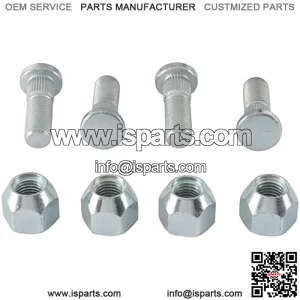 85-1065 Wheel Stud and Nut Kit Compatible with/Replacement For Suzuki LT-A 400 Eiger 2WD 2002-2007, LT-A 450 X King Quad 4WD 2007-2010, LT-A 500 F Quad Master 4WD 2000-2001