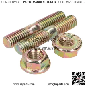 Peugeot Vivacity 50cc 2T [S1CAGA] Exhaust Stud and Nut Set - M6 / 32mm Length