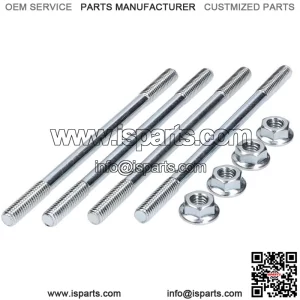 Peugeot Speedfight 2 LC 2T 50cc (Euro 1) 101 Octane Cylinder Bolts & Nuts Set...