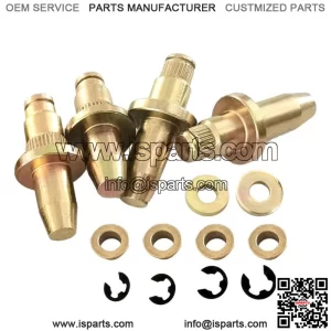 Door Hinge Kit Pin Bushing Clips for GMC Tahoe Sierra Chevy Silverado  (For: More than one vehicle)