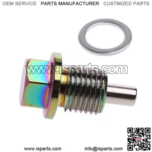 1Pc M14x1.5 Magnetic Car Engine Oil Drain Plug Screw Nut Bolt Sump Nut Set Parts (For: More than one vehicle)