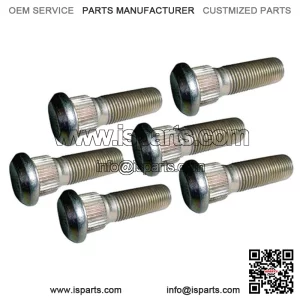 (6) Front Wheel Studs 453762R1 Fits Fordson Dexta C5NN1107F Fits Ford TW10 TW20