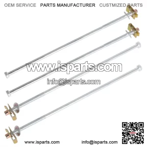 Battery Hold Down Bolt and Nut Set of 4 For 1997 1998-2003 2004 Dodge Dakota