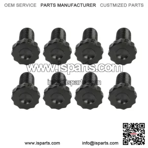 For Honda B series GSR LS SI EG EK DC2 B16 B18C1 B18 B18A1 Flywheel Bolts Black