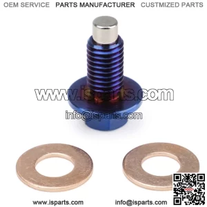 Titanium alloy oil pan screw M12*1.75