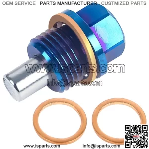 Titanium alloy oil pan screw M16*1.5