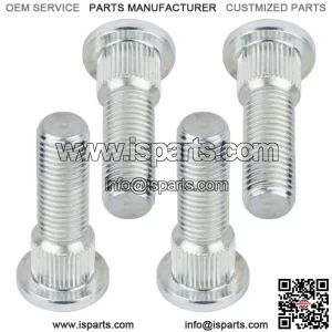 4 Rear Wheel Hub Stud Bolt for Honda TRX450 Es S Foreman 450 4X4 Es S 1998-2001 (For: Honda)