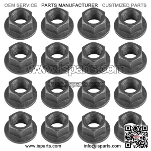 16x Front Wheel Hub Nut for Yamaha Raptor 700 700R YFM700R 2006 2007 2008-2013  (For: Yamaha Raptor 700)