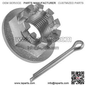 Rear Axle Castle Nut & Pin for Honda TRX450R 2005-2009