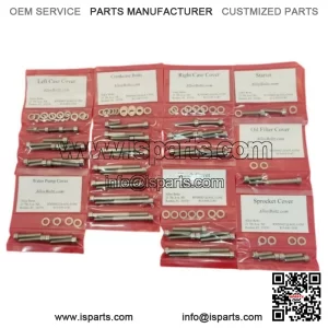 YAMAHA 2004-2013 YFZ450 YFZ 450 POLISHED STAINLESS ATV ENGINE BOLT SCREW KIT SET