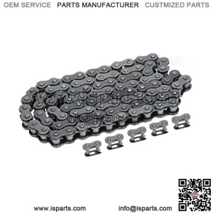 Rear Drive 420 Chain 90 Link for Coleman Mini Bike CT200U BT200X CT200U-EX Baja Warrior MB165 MB200 Heat TrailMaster Massimo 212cc 196cc 6.5hp Powersports Parts