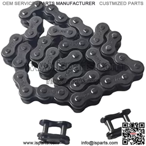 Front Jackshaft Drive Chain 420 42 Links Fit For Coleman CT200U CT200U-EX BT200X 196cc 6.5HP Mini Bike MB165 MB200 Baja Warrior Heat Mini Baja Motorsports