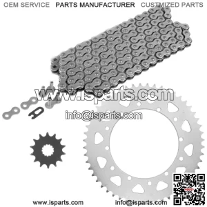 Drive Chain & Sprockets For Yamaha WR400F 1998 520 Pitch 114 Link