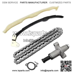 Cam Timing Chain Guides Tensioner Kit for Yamaha Rhino 660 YXR660 2004-2007 (Fits: Yamaha Rhino 660)