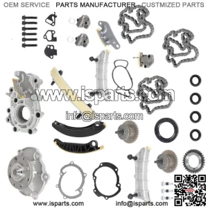 Timing Chain Kit Pump and Gasket For 08-12 Chevrolet Equinox 10-12 GMC Terrain