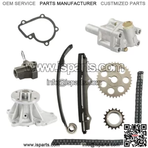Timing Chain+Oil Pump+Water Pump Kit for 1989-1997 Nissan Pickup D21 240SX 2.4L