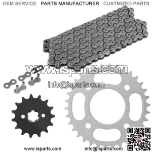 Drive Chain & Sprockets For Honda Grom 125 MSX125 2014-2020 420 Pitch 122 Links