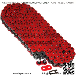 O-Ring Drive Chain for Yamaha Raptor 700 YFM700R Se 2006-2013 Red (For: Yamaha Raptor 700)