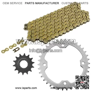 Drive Chain & Sprockets Kit for Yamaha Raptor 700 YFM700R 2006 2007 2008-2016 (For: Yamaha Raptor 700)