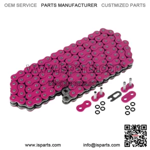 Pink O-Ring Drive Chain for Yamaha Raptor 700 YFM700R Se 2006-2013 (For: Yamaha Raptor 700)