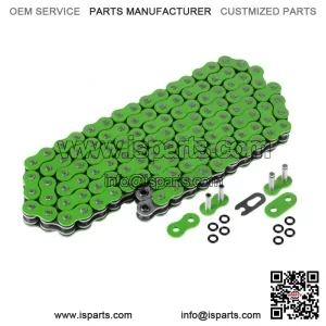 O-Ring Drive Chain for Yamaha Raptor 700 YFM700R Se 2006-2013 Green (For: Yamaha Raptor 700)