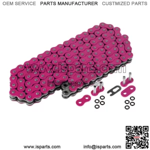 Pink O-Ring Drive Chain for Yamaha Blaster 200 YFS200 1997-2006 (For: Yamaha YFS200)