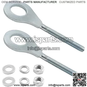 2Pcs 0.59 inch Chain Axle Adjuster Tensioners for Motorcycle HONDA XR/CRF 50 70 80 100 (15mm)