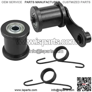 Chain Tensioner with 1-3/4 Inch Roller Fit for 212cc 196cc 6.5Hp Coleman Powersports CT200U Trail CT200U-EX BT200X Hensim Baja Heat Warrior MB165 TrailMaster MB200 Mini Bike Parts Motorsports