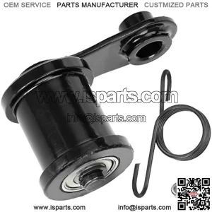 Chain Tensioner with 1-3/4" Roller for Coleman Powersports CT200U Trail 200 BT200X CT200U-EX Mini Bike Baja Warrior MB165 MB200 Massimo TrailMaster Predator 212cc 196cc 6.5hp Motor Black Parts