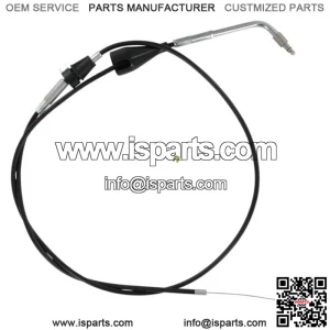 Barnett Black Vinyl Idle Cable For Harley Touring With Cruise