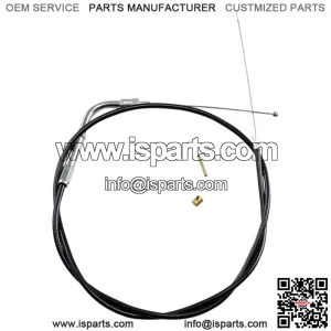 Barnett Black Vinyl Throttle Cable For Harley