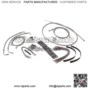 Burly Handlebar Cable Installation Kit For Harley