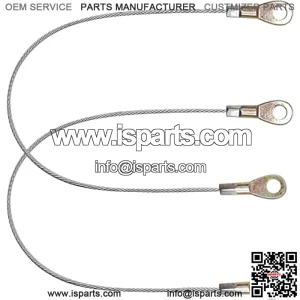 Tailgate Cable Hook Assembly Replacement Fits for Kawasaki Mule 600 610 XC 610XC Replace# 53045-0006 (2PCS)