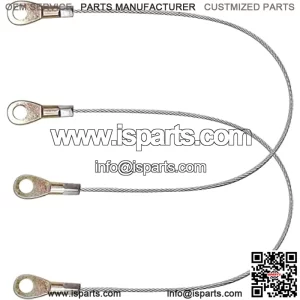 Tailgate Cable Hook Replacement for Kawasaki Mule 600 610 XC 610XC Replace# 53045-0006 (2PCS)