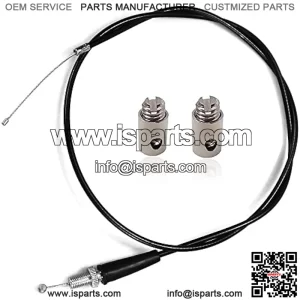 50" Mini Bike Throttle Cable for Coleman CT200U BT200X with Mikuni Style Vm22 Carb, Fits Predator 212 Baja Warrior MB165 196cc MB200 200cc Heat Warrior MBX10 MBX11 GX160 GX200 Sons Pit Dirt