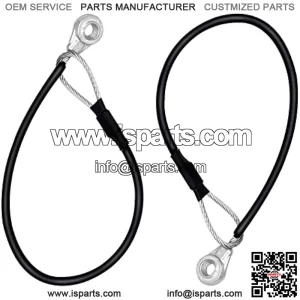 Sousery M159508 Tailgate Cable Compatible with John Deere Gators Utility Vehicle M TE TH TX XUV TH 6x4 HPX615E HPX815E XUV865R XUV825E (2pcs)
