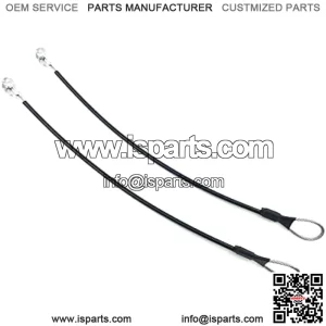 Replacement M159508 Tailgate Cable fit John Deere Gator HPX615E, HPX815E, M-Gator A1 (Military 6X4 Gator), TE Gator, TH 6x4 Gator (Diesel), TH 6x4 Gator (Gas), TX 4X2 Gator, TX 4X2 Gator (Turf).