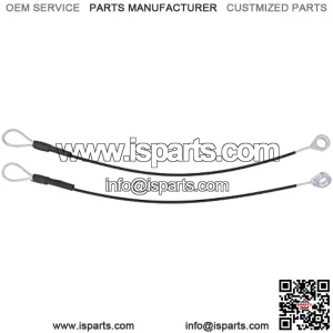 2Pcs Tailgate Cable for John Deere Gator Utility Vehicle M TE TH TX XUV 625i 825i HPX615E HPX815E XUV865R XUV855M XUV835E