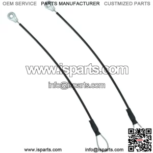 2pcs Tailgate Cable Replace M159508 Compatible with John Deere Gator Utility Vehicle M TE TH TX XUV HPX615E XUV865R XUV855M XUV835E HPX615E