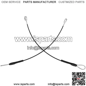 2Pcs Tailgate Cable M159508 Compatible with John Deere Gators M TE TH TX XUV HPX615E HPX815E XUV865R XUV825E XUV825M XUV835E XUV835M XUV835R XUV855E XUV865E XUV865M