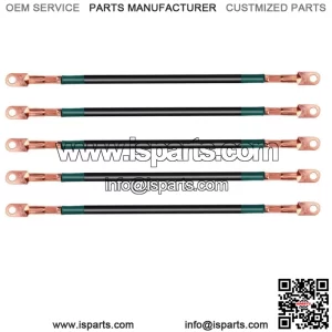 Golf Cart Battery Cables 4 Gauge for Yamaha G2 G8 G9,Club Car DS,36V & 48V