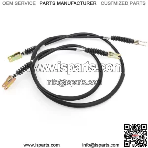 48-1/2" & 38-3/8" Golf Cart Rear Brake Cable for Yamaha G1 Gas G1E G2E G9E 78-89