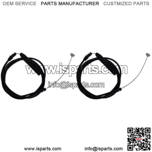 (Pack of 2) Deck Engagement Clutch Cable for AYP Roper 532408319, 408319 Mower