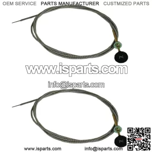 (2) 8 FOOT FT. UNIVERSAL CARBURETOR CHOKE CONTROL CABLES for 60122 Lawn Tractor