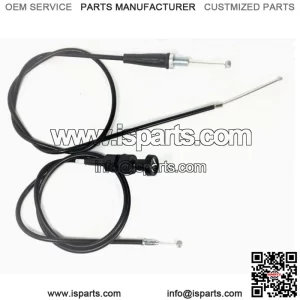 Choke & Throttle Cable for HONDA FOURTRAX TRX200SX TRX200D TYPE II 1986-1991 ATV (For: Honda FourTrax 200)