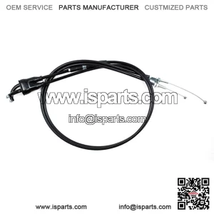 Push Pull Throttle Cable Set DRZ400 DRZ400E KLX400R Replacement (For: Kawasaki)