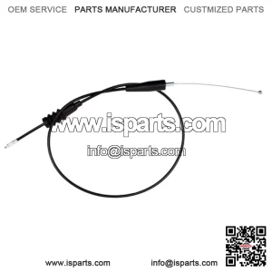 03-0189 - Black Vinyl Throttle Cable KAWASAKI KX 125 250  (For: Kawasaki)